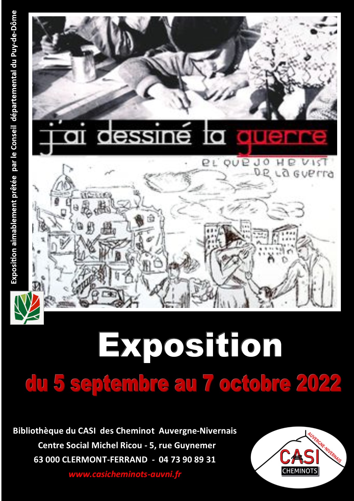 2022 EXPO JAI DESSINE LA GUERRE