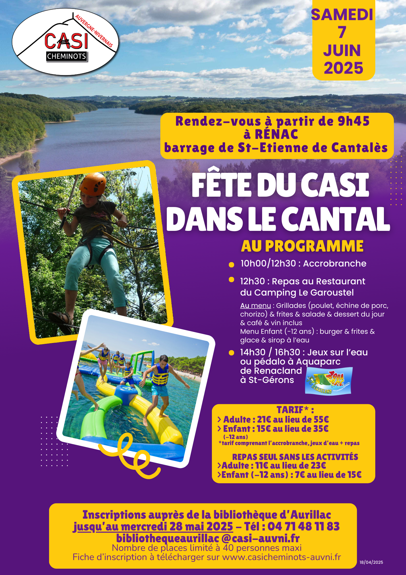 2025 Affiche Définit Fete Cantal