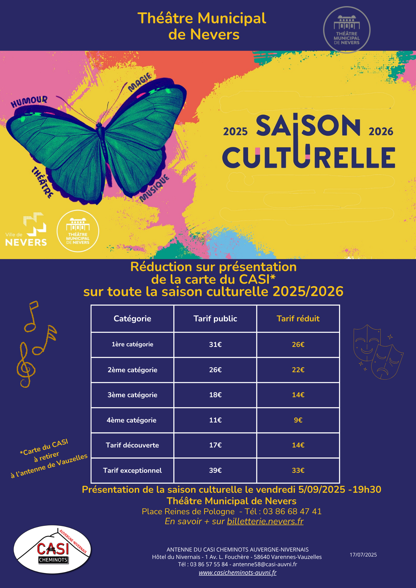 2025 Affiche défin Théatre de Nevers